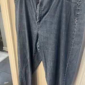 Alfred Dunner Relaxed Fit Gray Jeans women’s size 20w.  SKU 2749 j